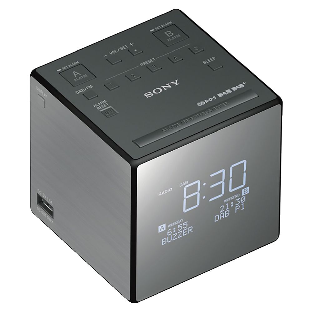 Sony DAB+ Clock Radio