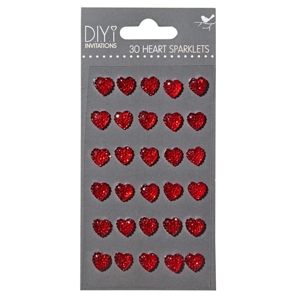 DIYi Adhesive Heart Sparklets