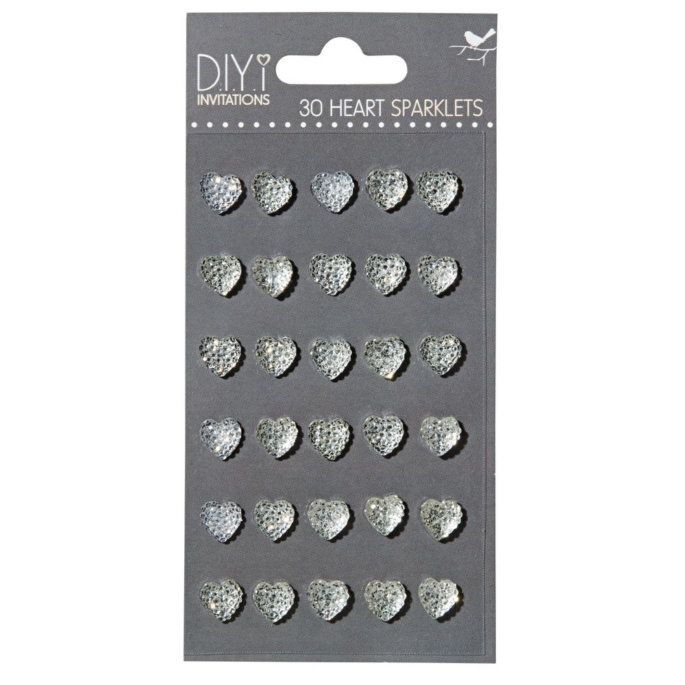 DIYi Adhesive Heart Sparklets