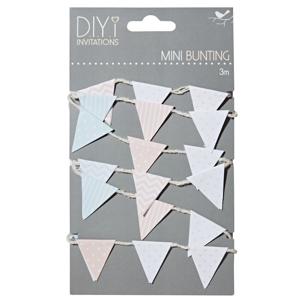 DIYi Mini Bunting 3m