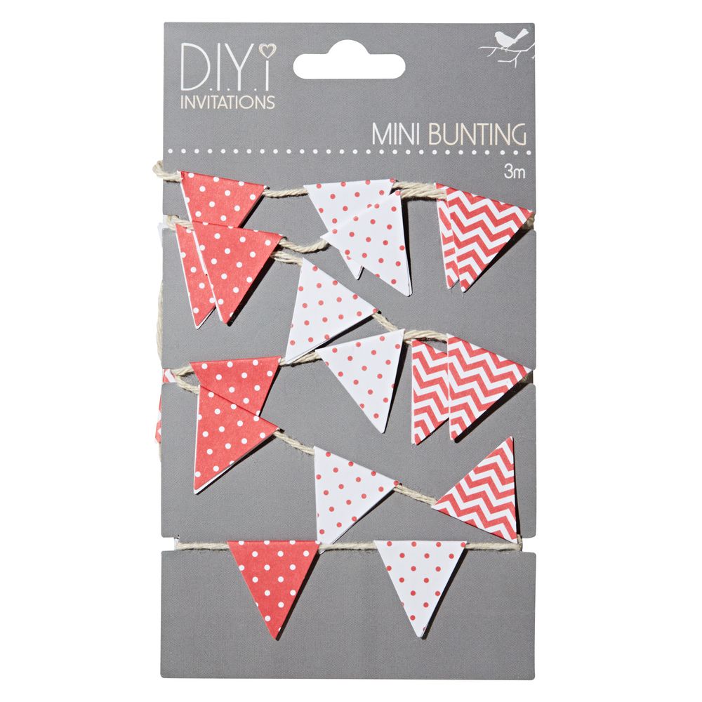 DIYi Mini Bunting 3m
