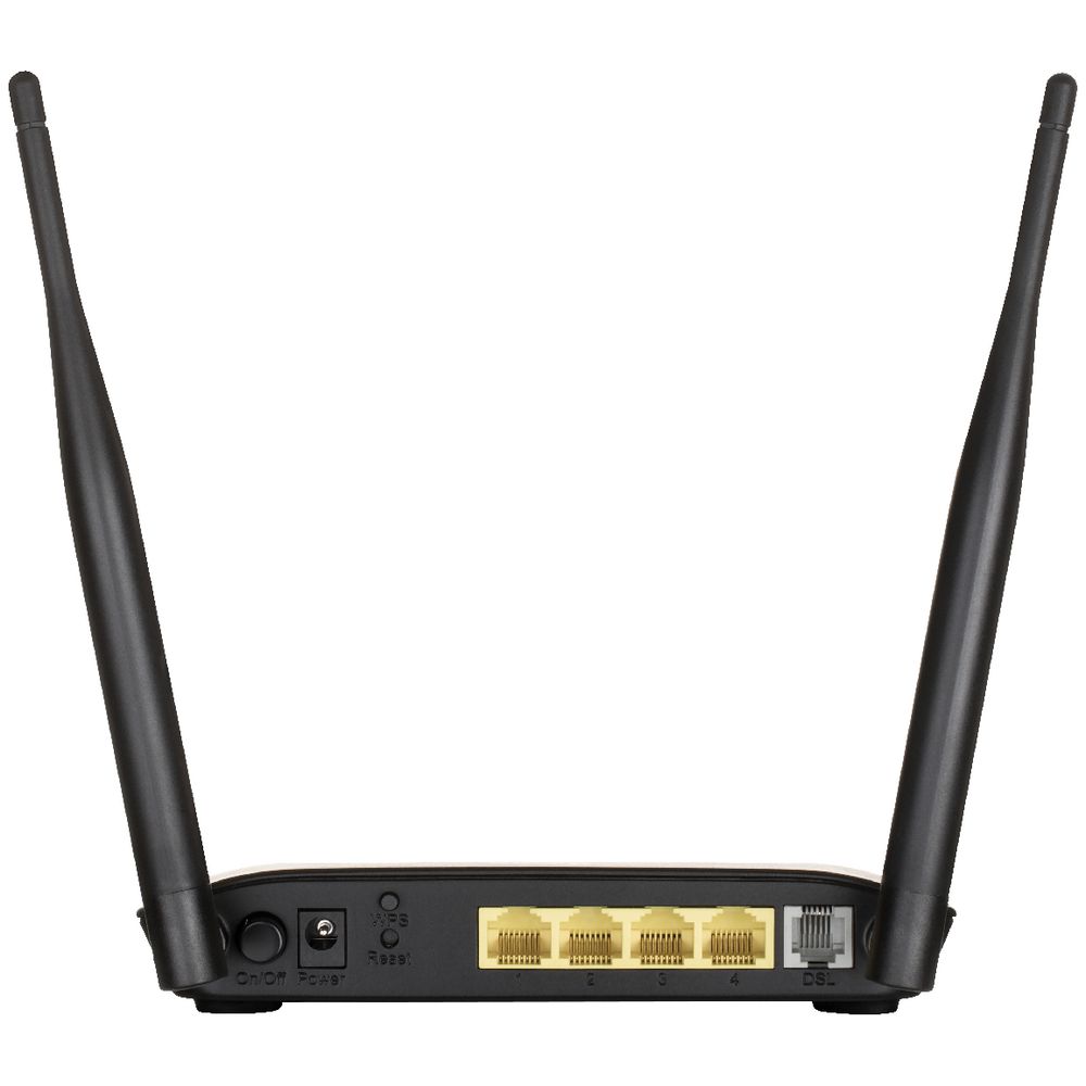 D-Link N300 Wireless ADSL2+ Modem Router DSL-2740M