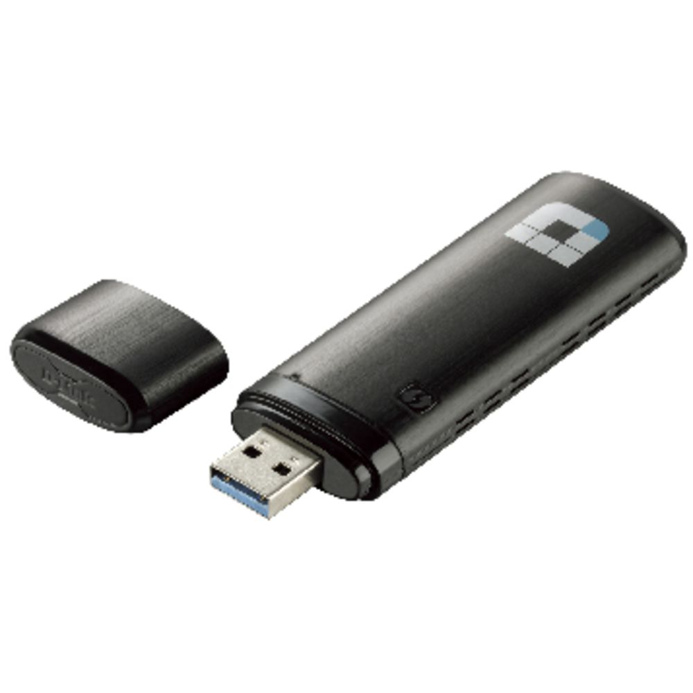 D-Link AC1200 Wireless Dual Band USB Adaptor Black