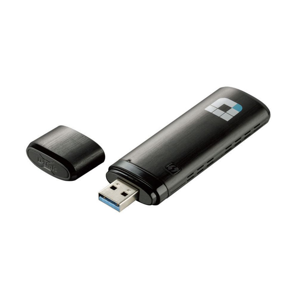 D-Link AC1200 Wireless Dual Band USB Adaptor Black