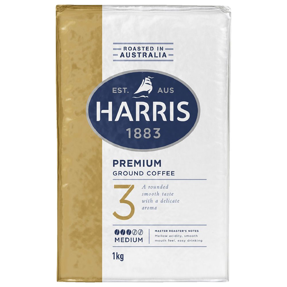 Harris Premium Ground Coffee 1kg