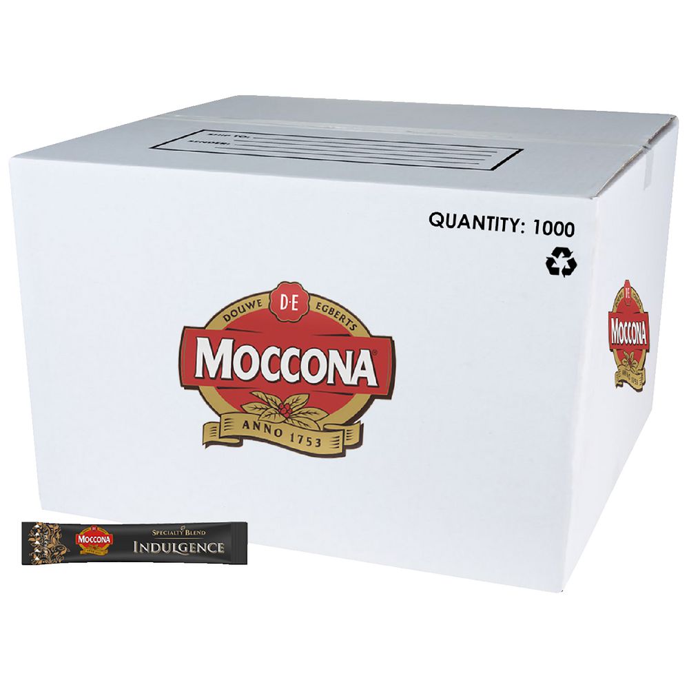 Moccona Indulgence Instant Coffee Sticks 1000 Pack