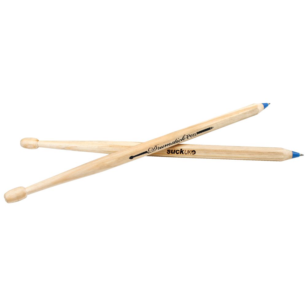 Suck UK Drumstick Pen 2 Pack Blue Ink