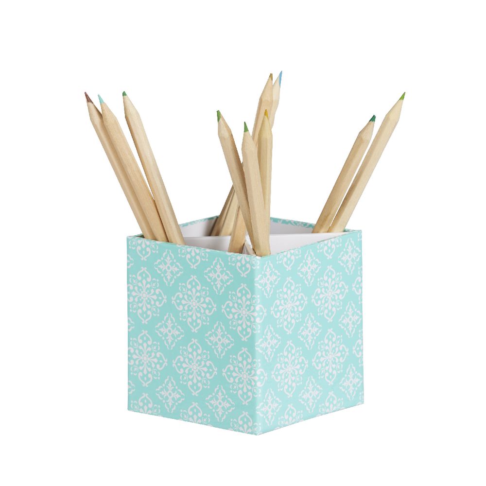 Otto Desk Accessory Set Aqua 4 Pack