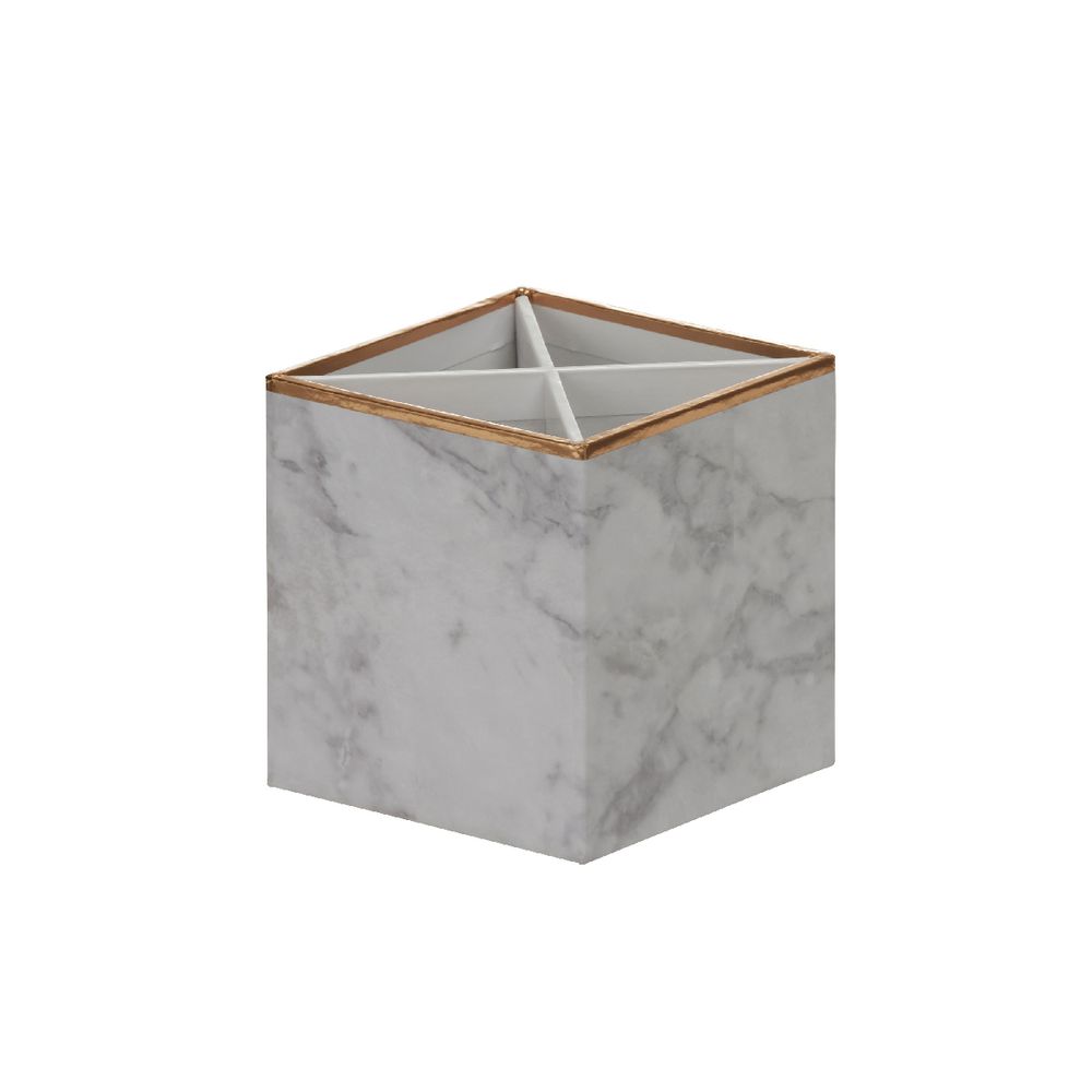 Otto Desk Accessory Set Marble 4 Pack