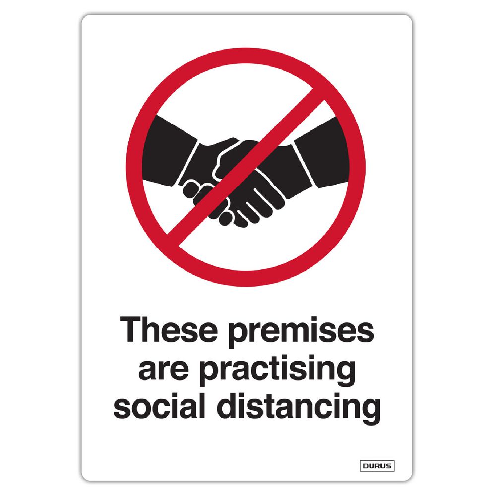Durus Social Distancing Premises Window Decals 2 Pack Officeworks Durus Social Distancing Premises Window Decals 2 Pack Officeworks