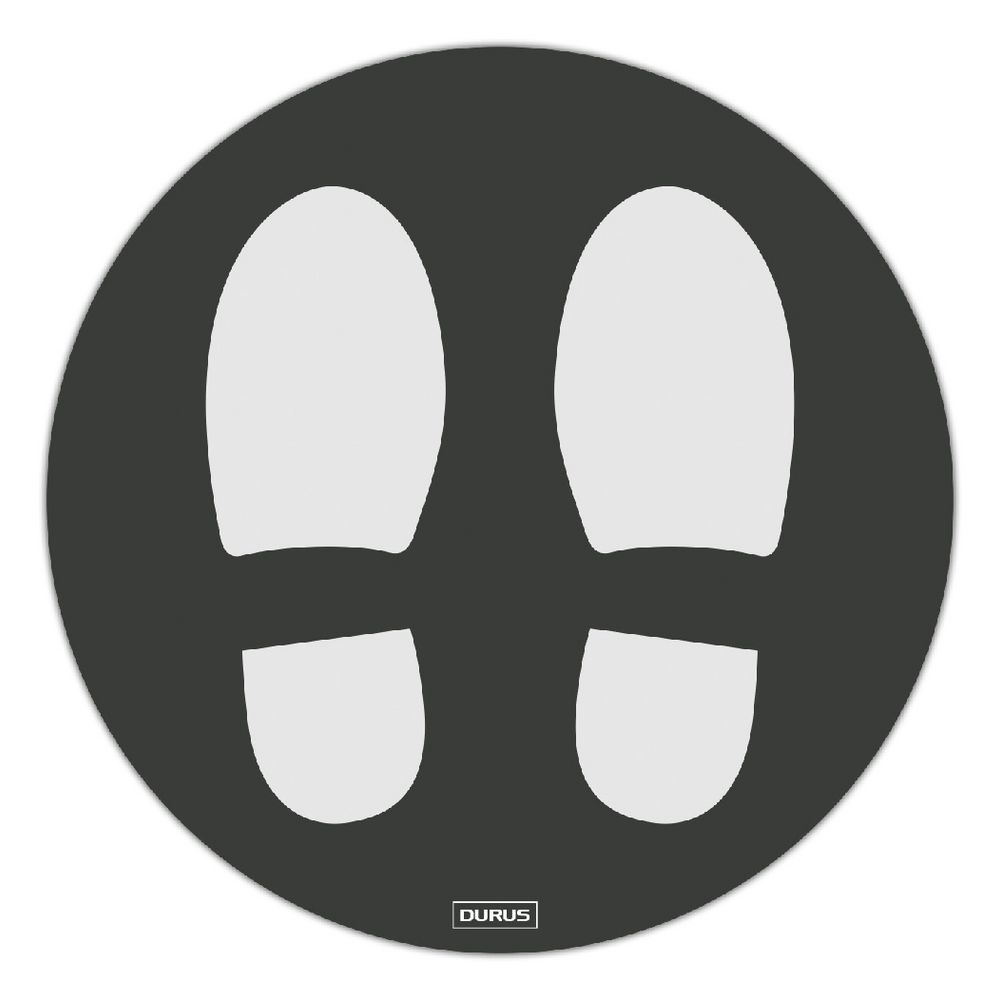 Durus Shoe Prints Floor Decal Officeworks Durus Shoe Prints Floor Decal Officeworks