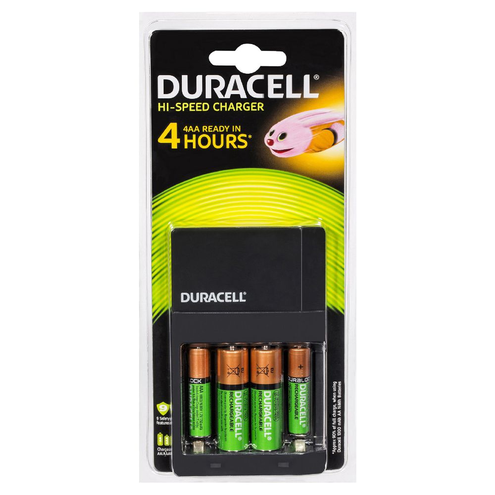 Duracell 4 Hour Battery Charger