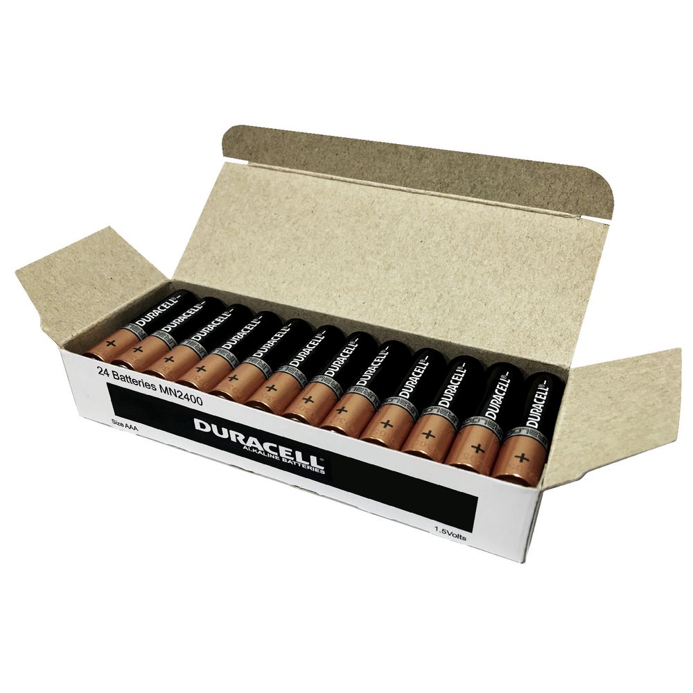 Duracell Coppertop AAA Batteries 24 Pack