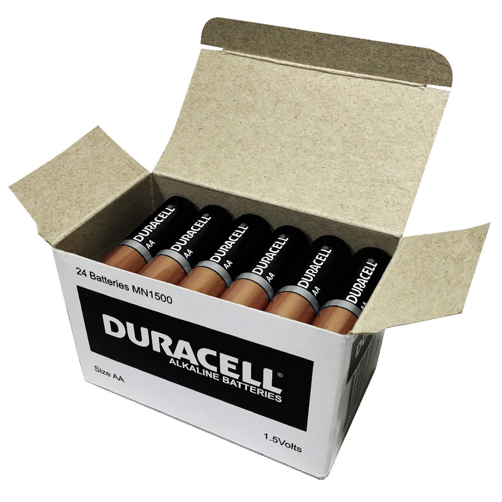 Duracell Coppertop AA Batteries 24 Pack