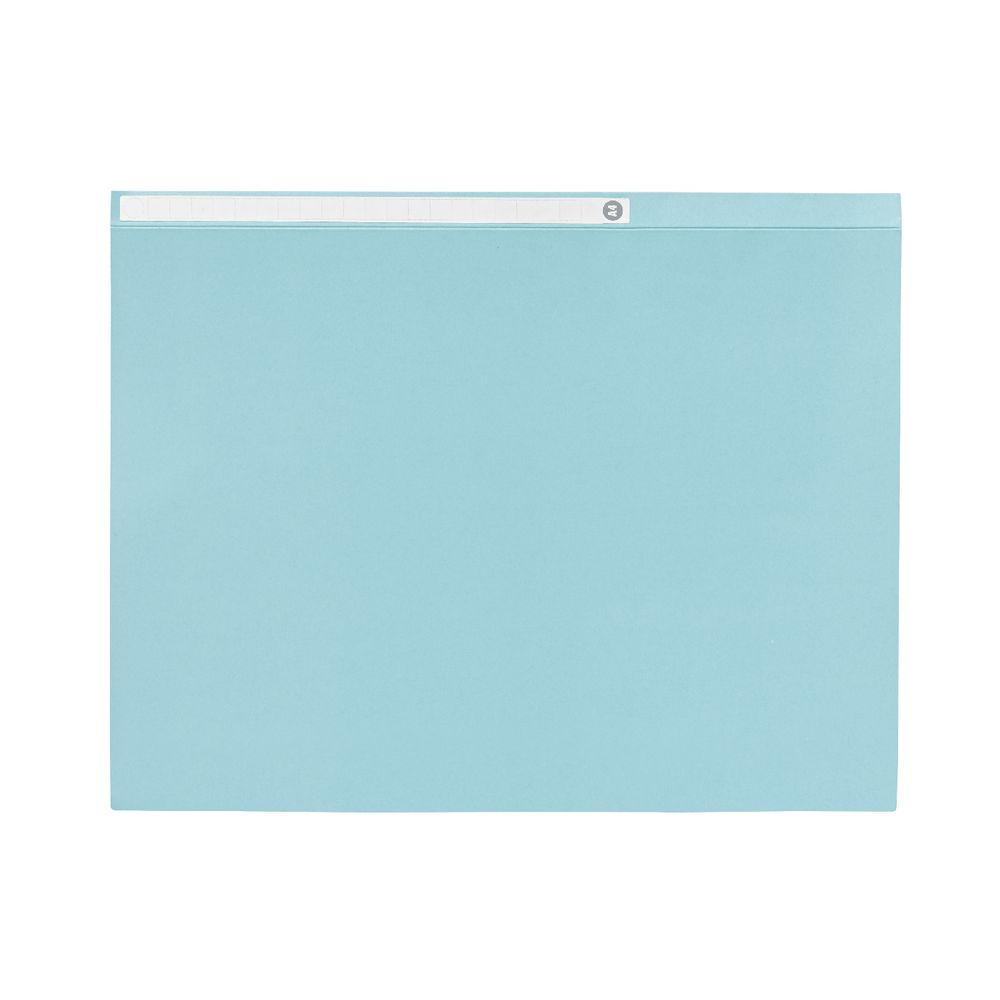 A4 Heavy Duty Document Wallet with Full Flap Blue