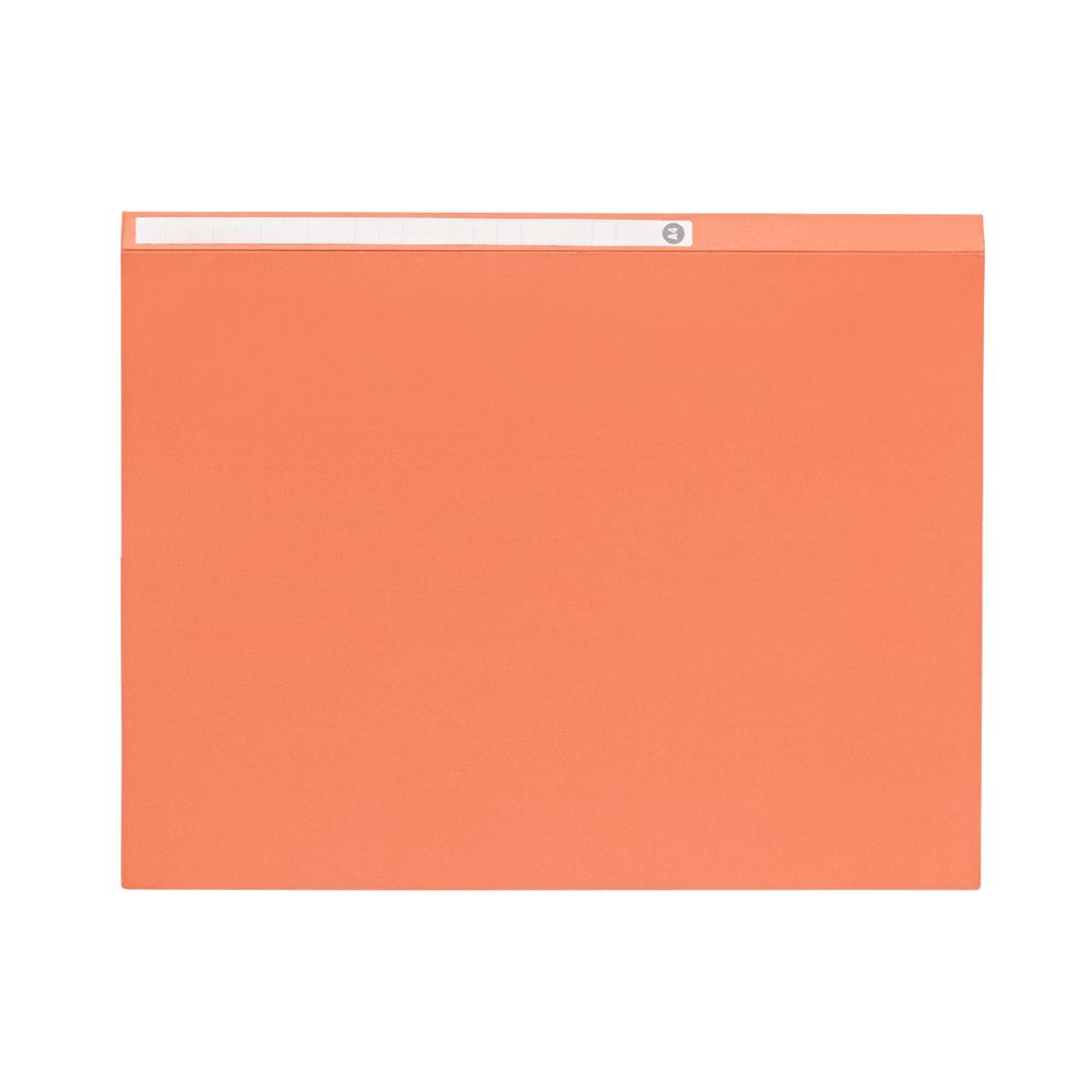 A4 Heavy Duty Document Wallet with Full Flap Orange