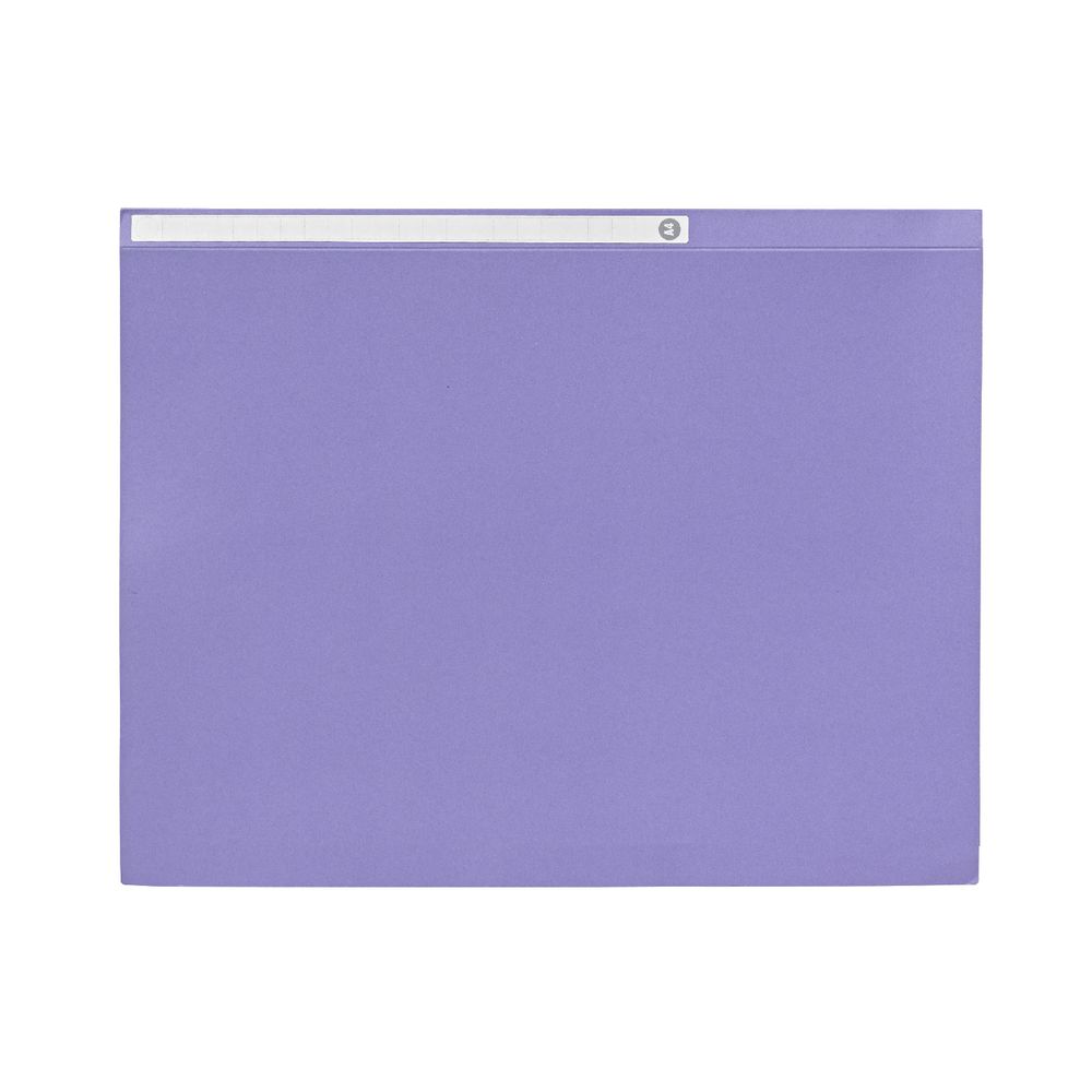 A4 Heavy Duty Document Wallet with Full Flap Purple