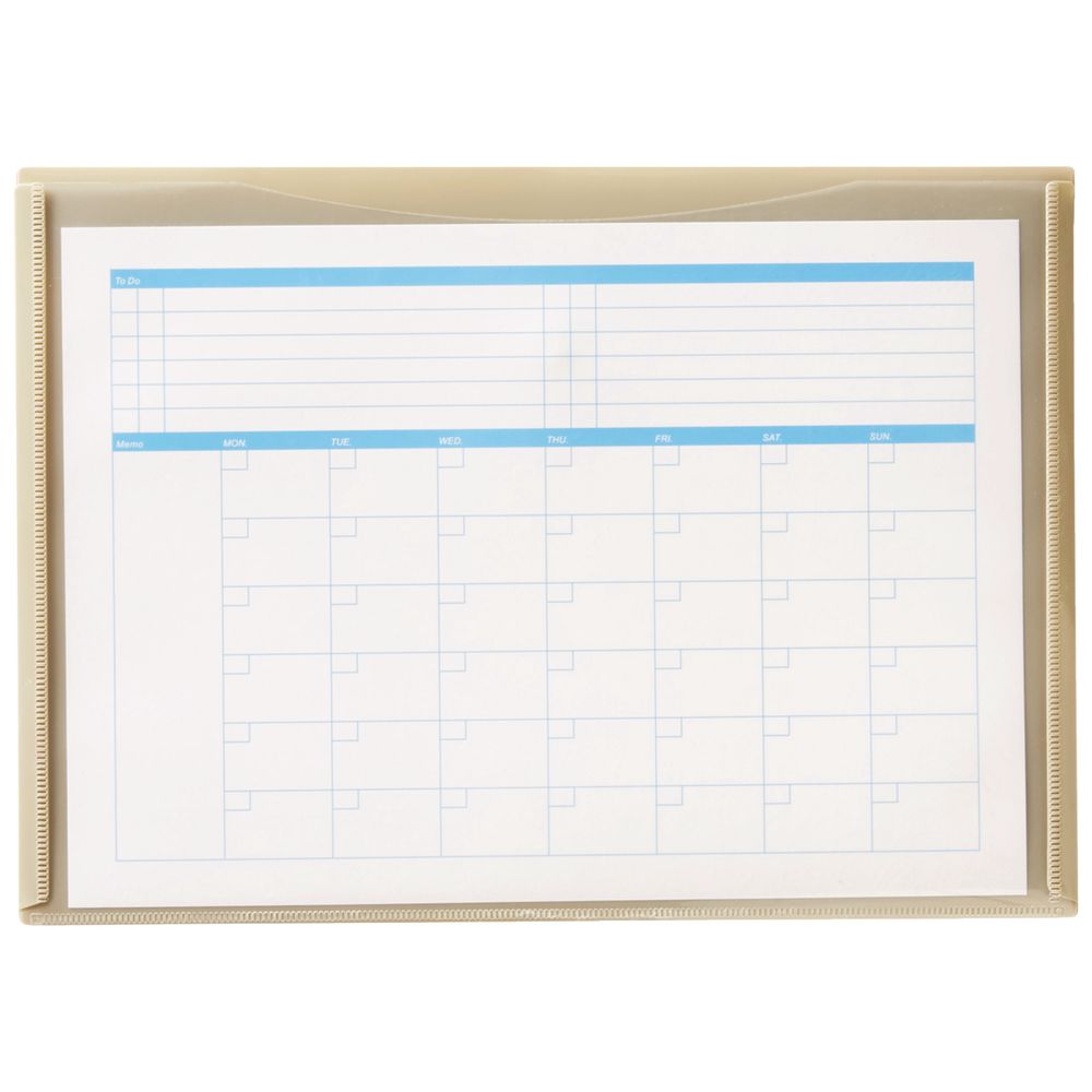 Document Wallet A4 Magnetic Closure Charcoal