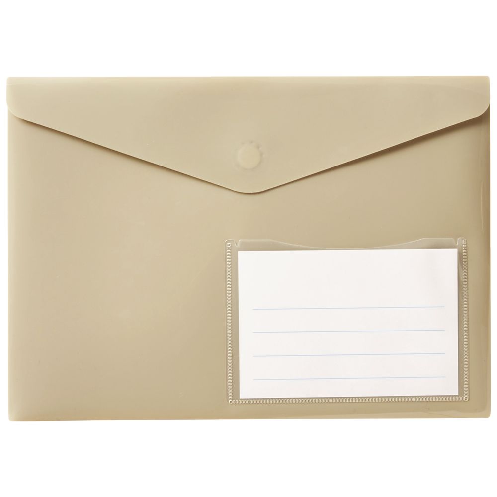 Document Wallet A4 Magnetic Closure Charcoal