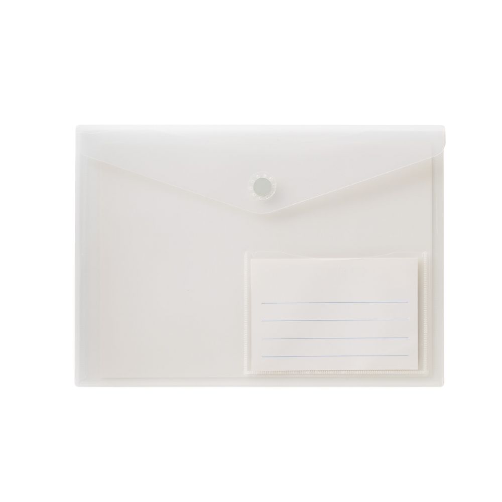 Document Wallet A4 Magnetic Closure Clear
