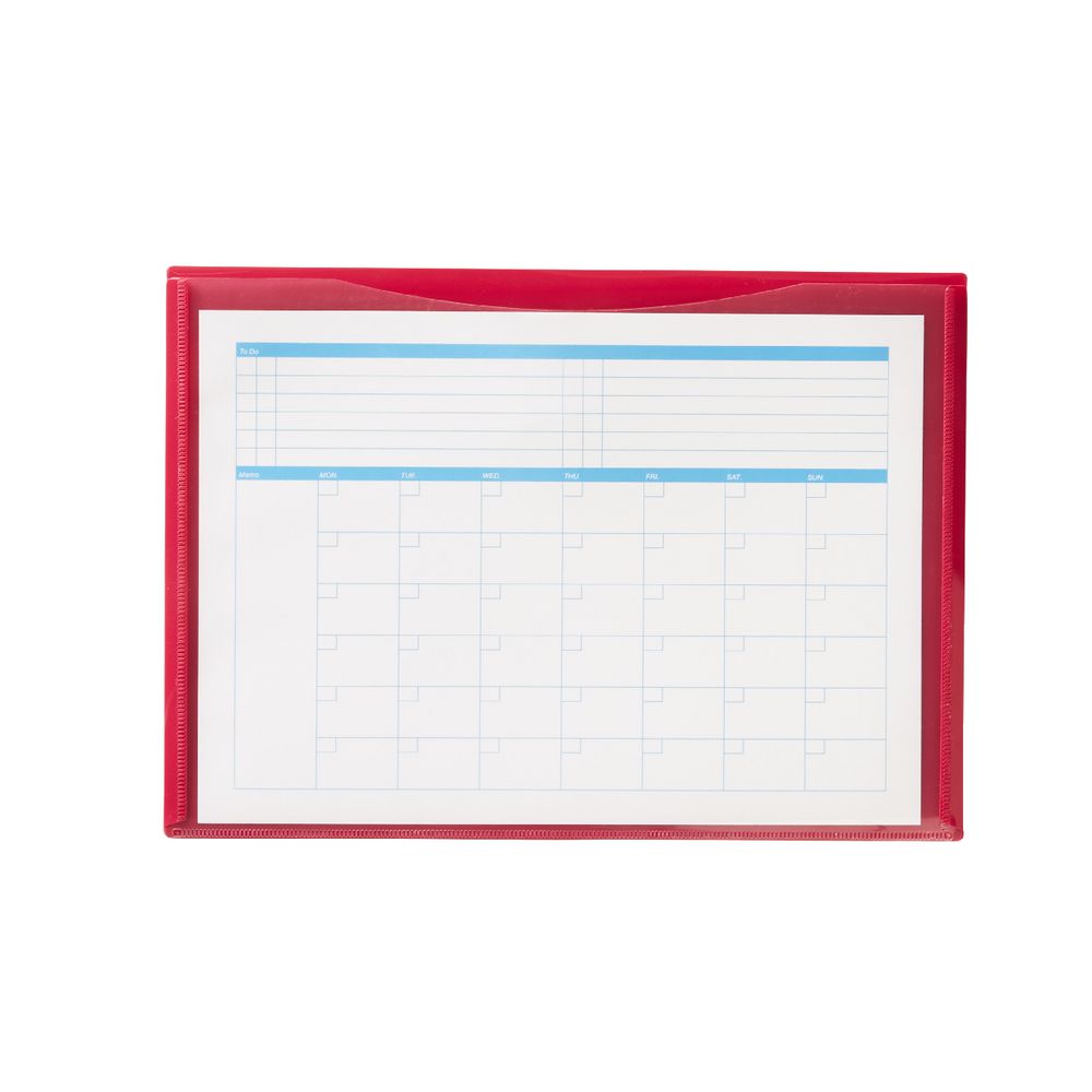 Document Wallet A4 Magnetic Closure Pink