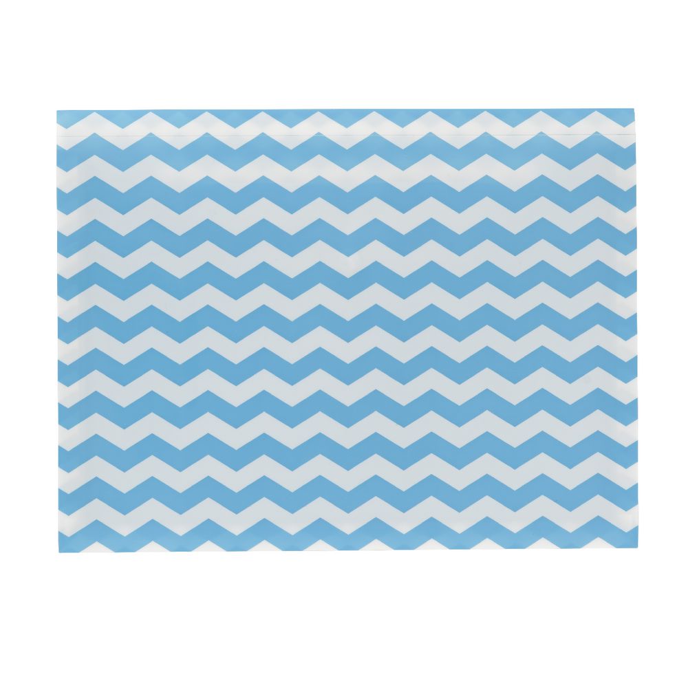 Document Wallet A4 Printed PP Blue and White