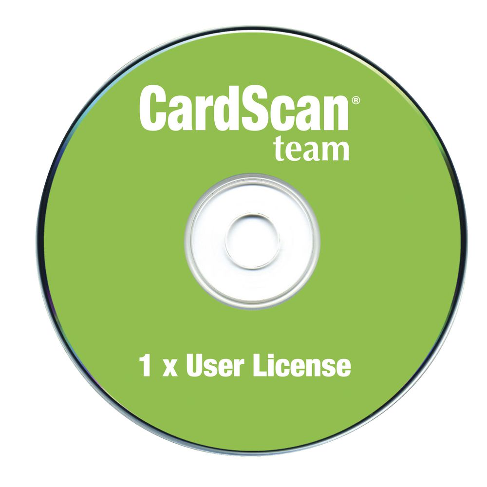 DYMO CardScan Team Software License 1 User Box
