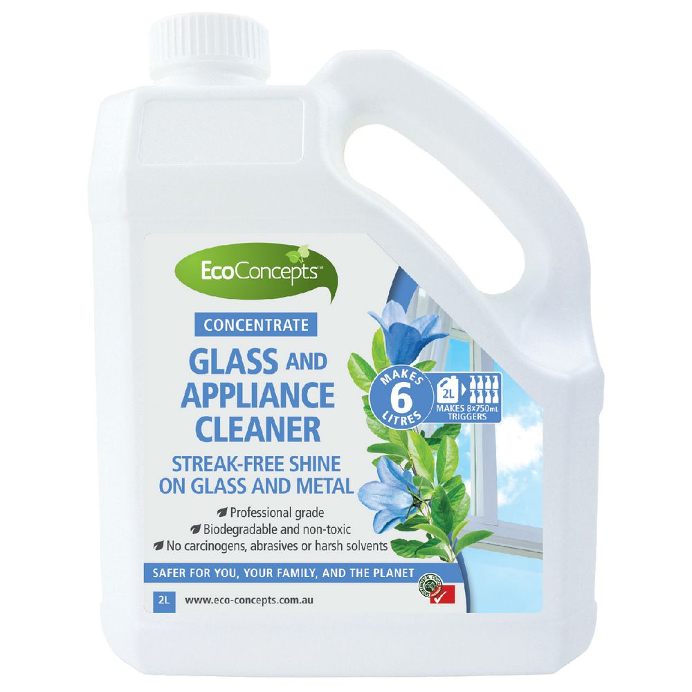 EcoConcepts Glass and Appliance Cleaner Concentrate 2L