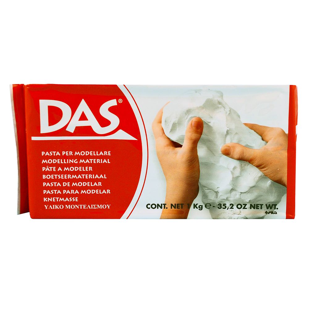 DAS Modelling Clay White 1kg Officeworks