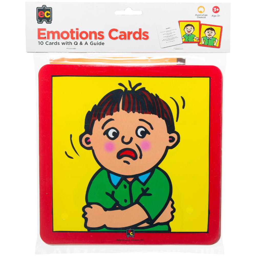 Learning Can Be Fun Emotions Cards 10 Pack