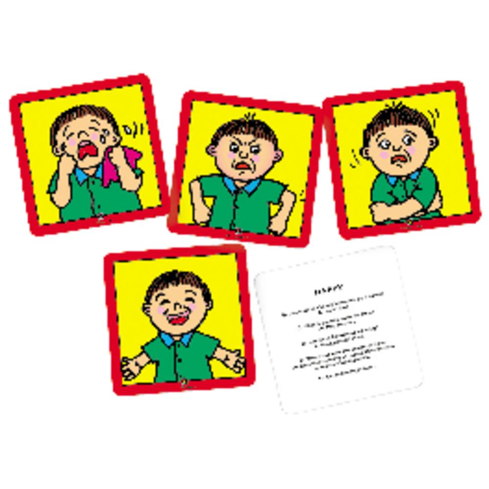 Learning Can Be Fun Emotions Cards 10 Pack
