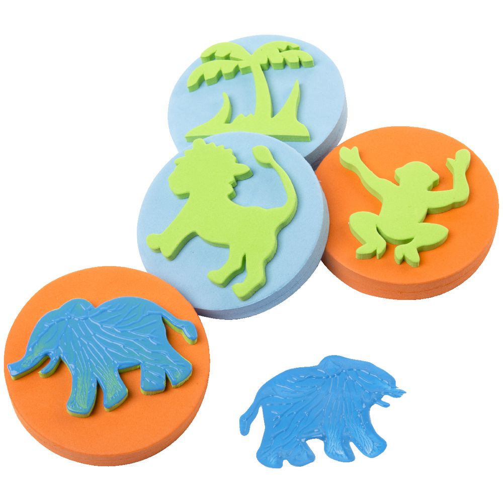 First Creations Jungle Palm Printers Multi-Coloured 4 Pack