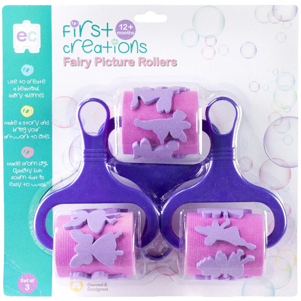 First Creations Picture Rollers Fairies 3 Pack