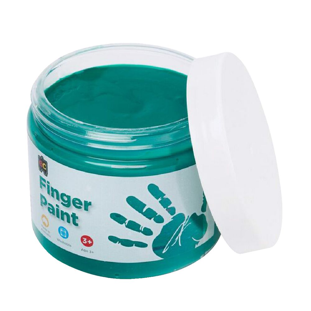Educational Colours Finger Paint 250mL Green