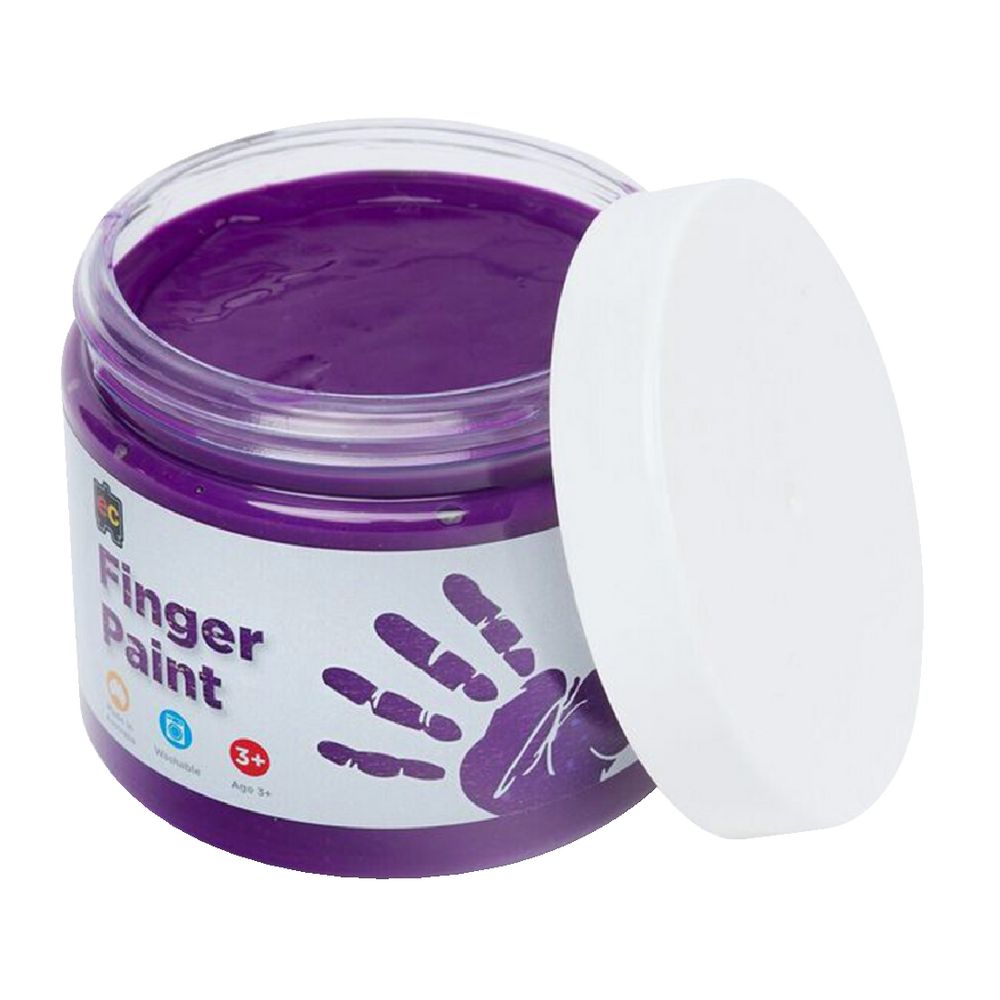 Educational Colours Finger Paint 250mL Purple