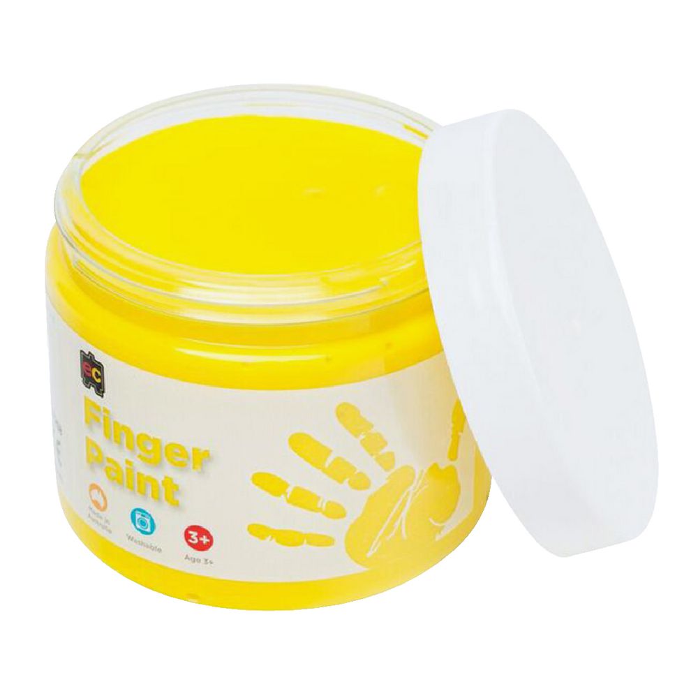 Educational Colours Finger Paint 250mL Yellow