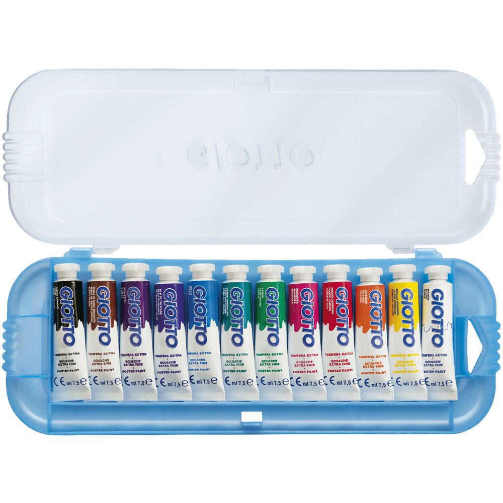 Giotto 7.5mL Poster Paint Tubes 12 Pack