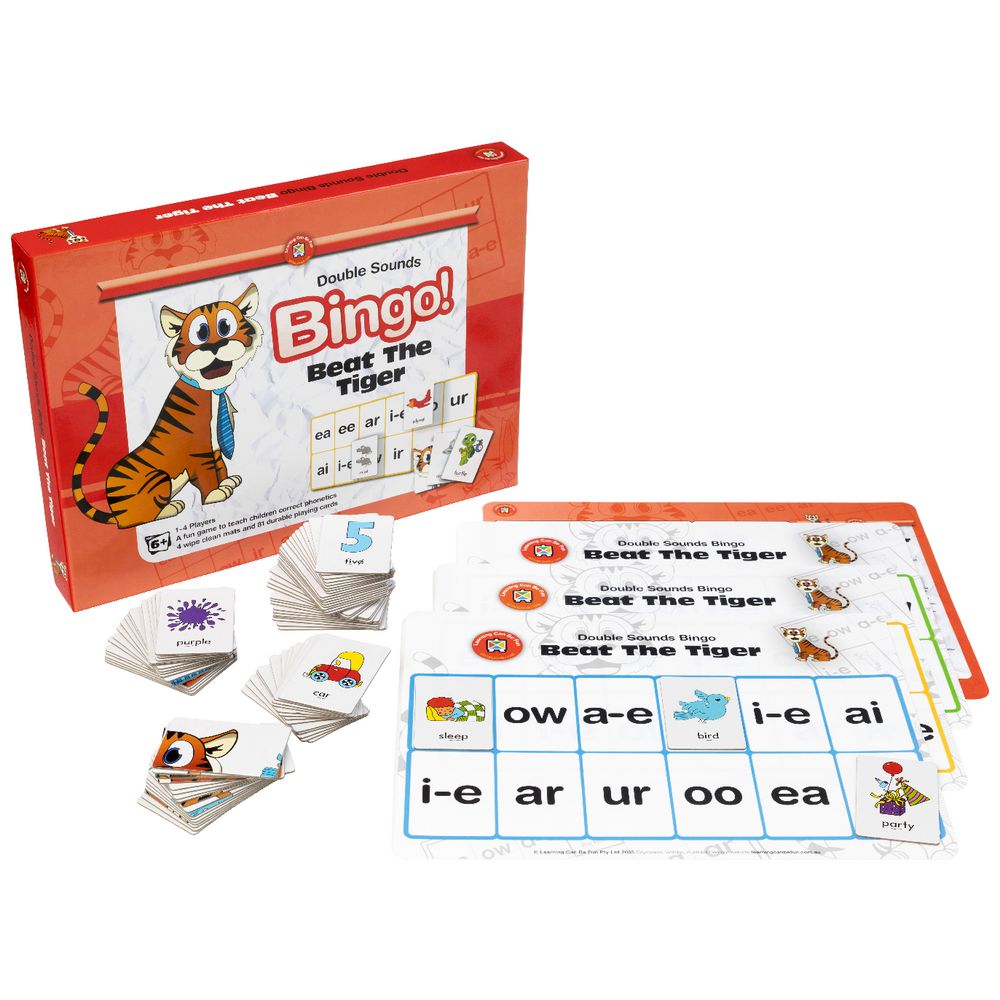Learning Can Be Fun Beat the Tiger Bingo