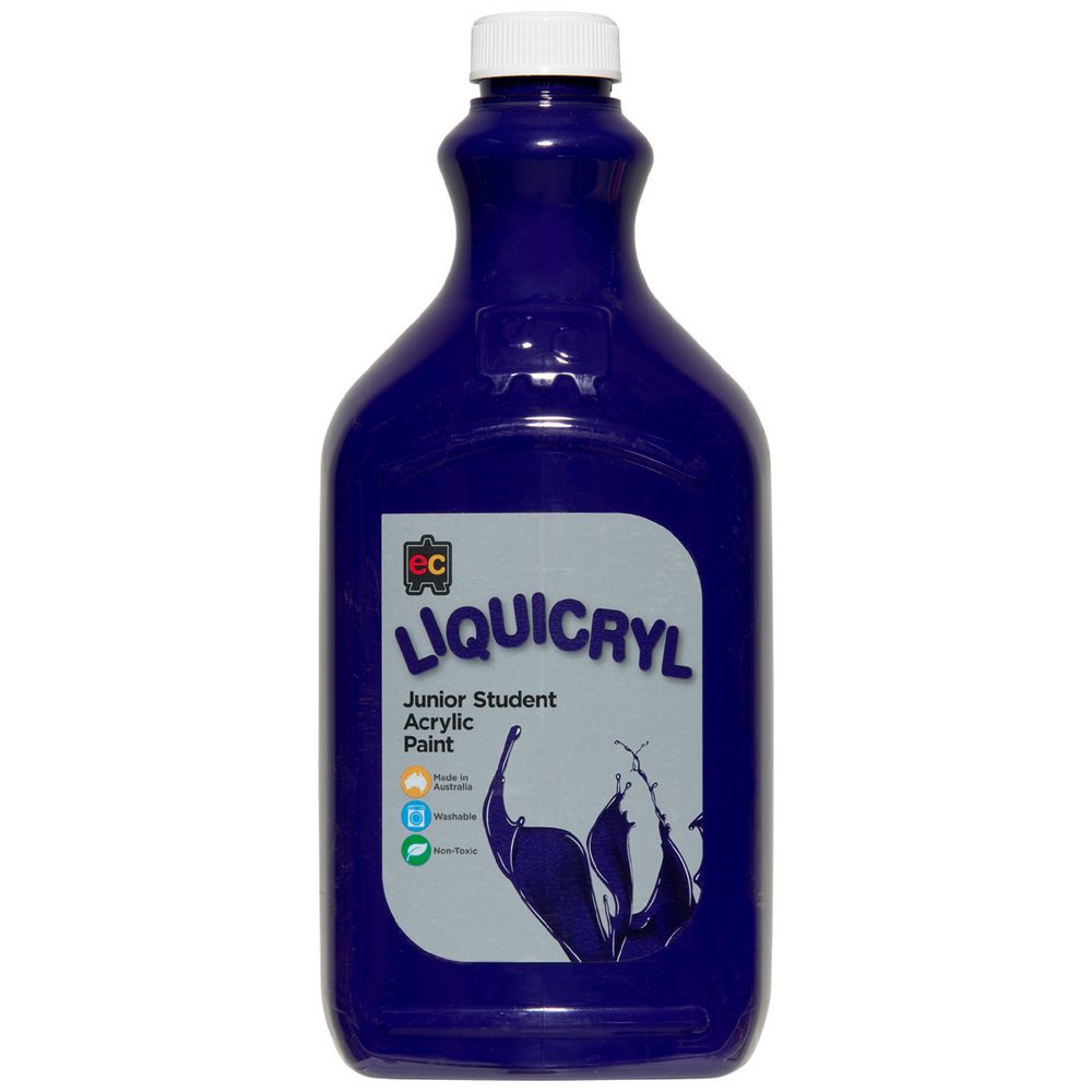 Educational Colours Liquicryl Paint 2L Purple