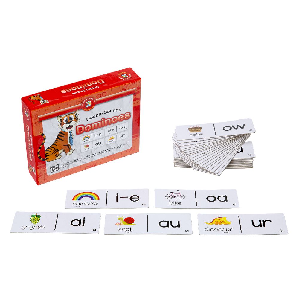 Learning Can Be Fun Double Sounds Dominoes