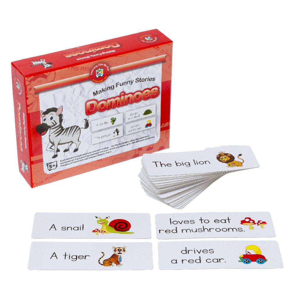 Learning Can Be Fun Making Funny Stories Dominoes
