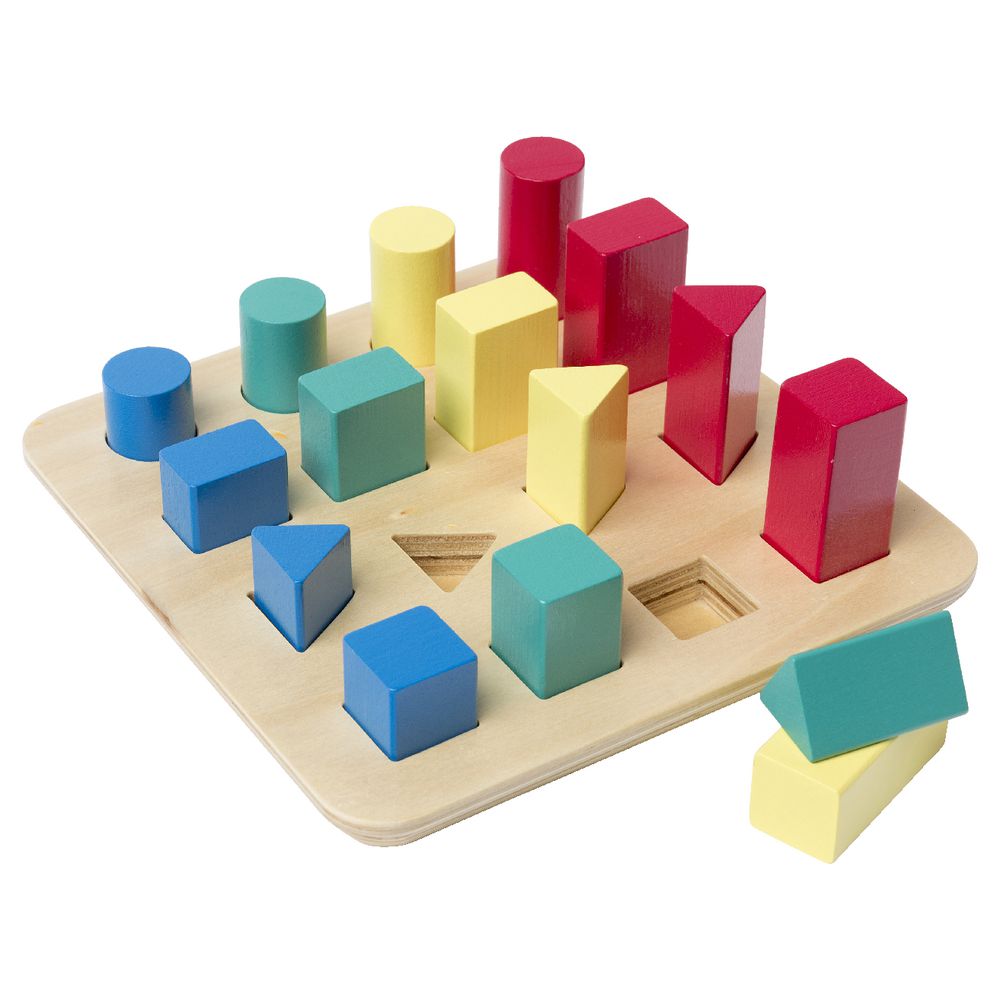Learning Can be Fun Colour and Shape Sorting Board