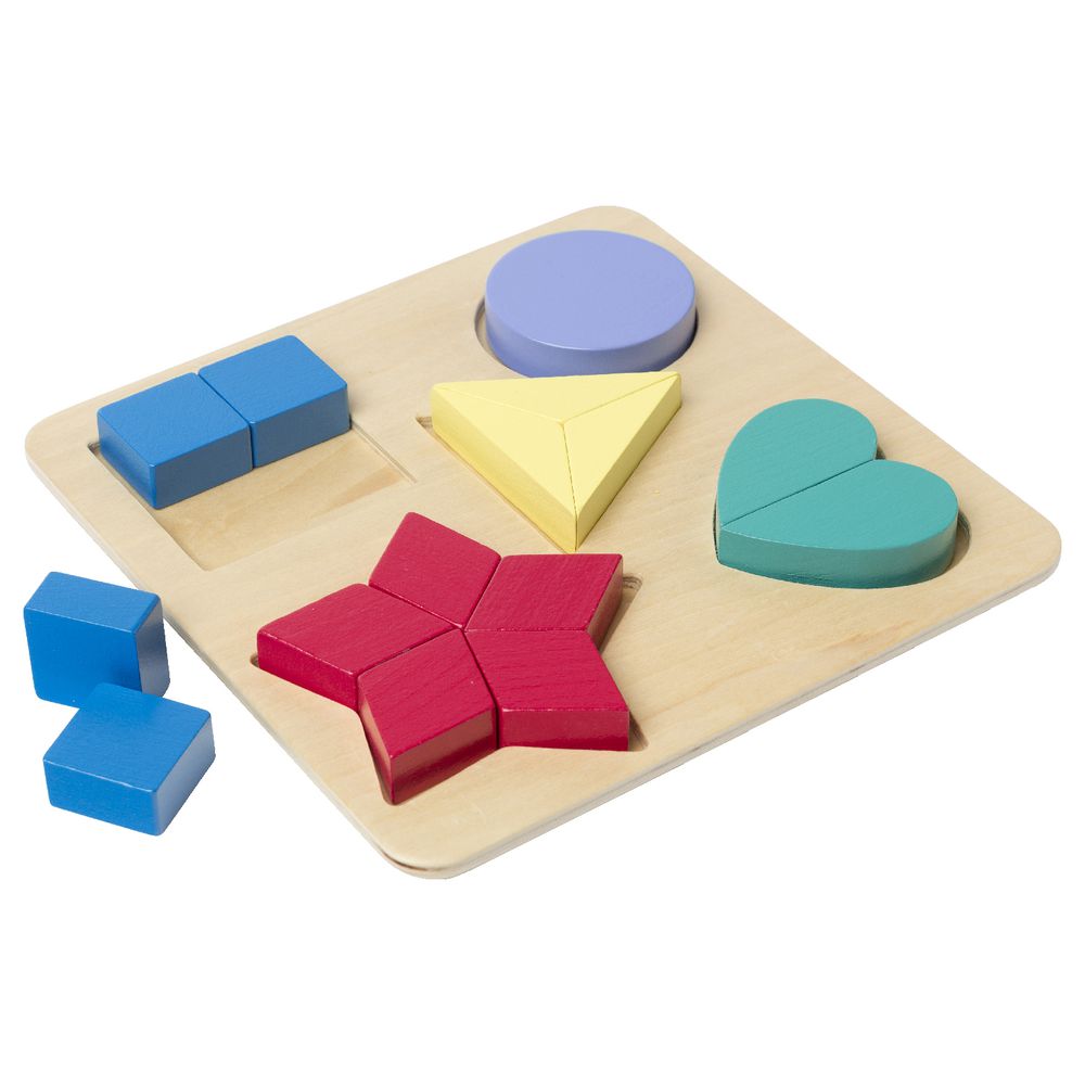 Learning Can be Fun Colour and Shape Puzzle Board