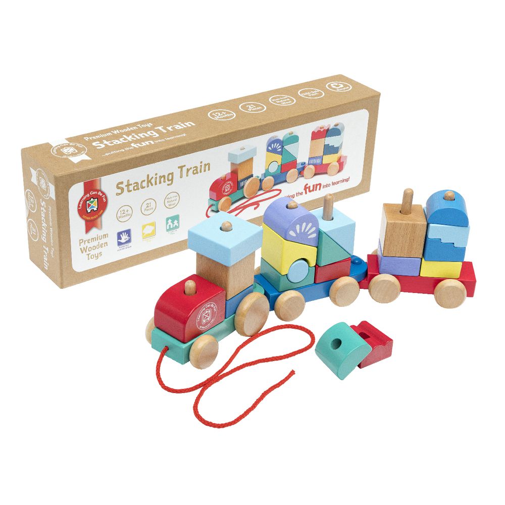 Learning Can Be Fun Stacking Train