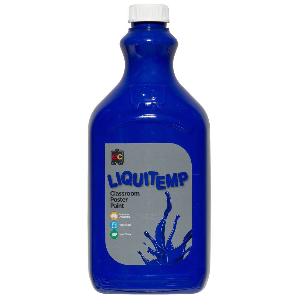 Educational Colours Liquitemp Paint 2L Blue