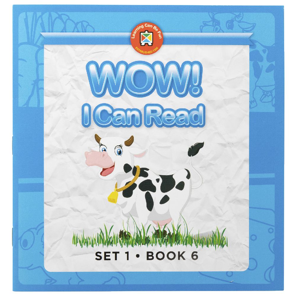 Learning Can Be Fun Wow I Can Read Books Set 1 Blue