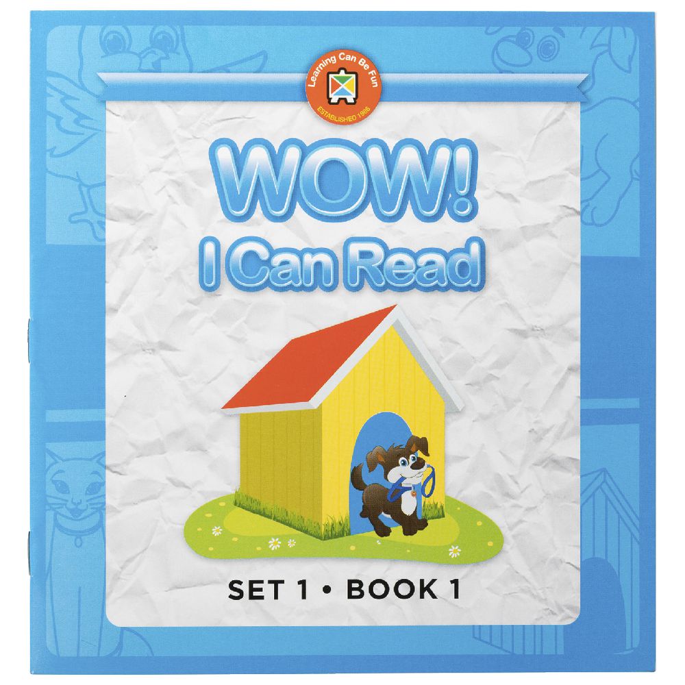 Learning Can Be Fun Wow I Can Read Books Set 1 Blue