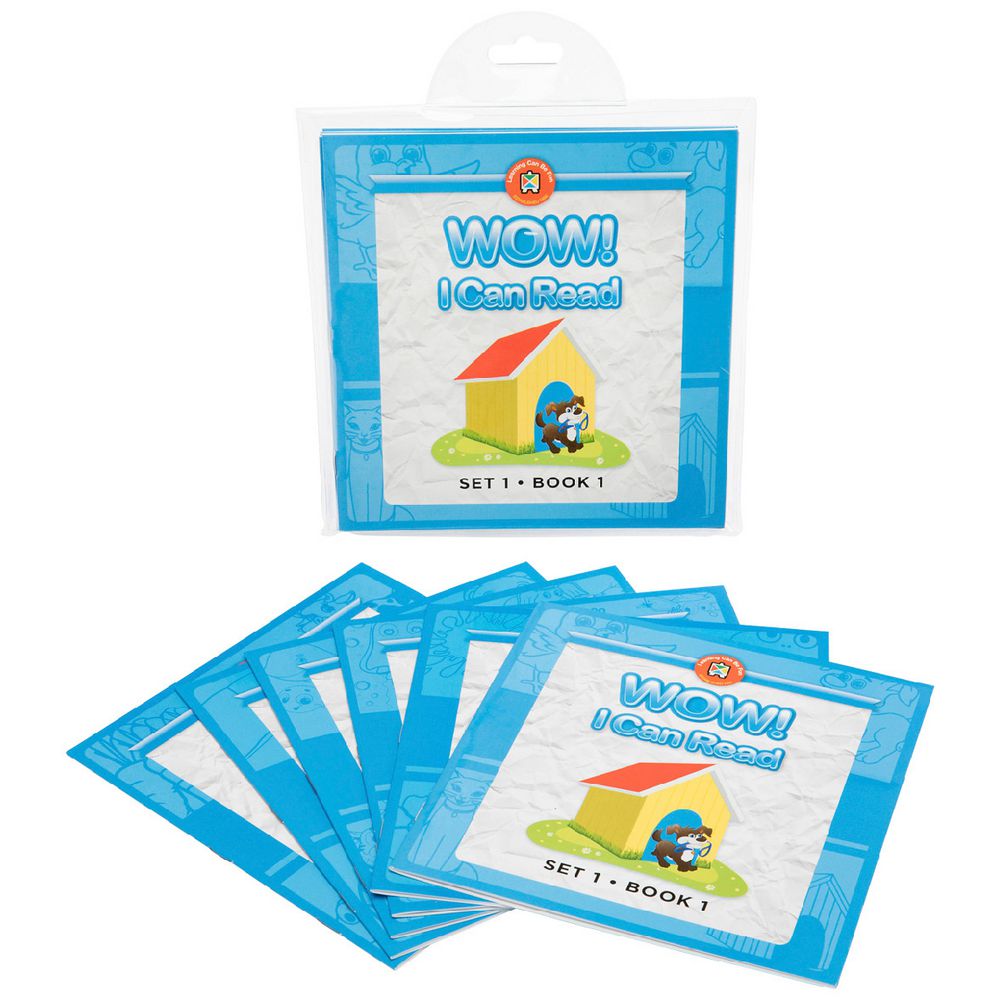 Learning Can Be Fun Wow I Can Read Books Set 1 Blue