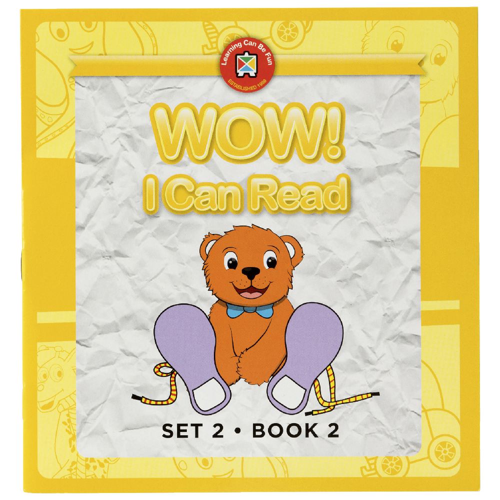 Learning Can Be Fun Wow I Can Read Books Set 2 Yellow
