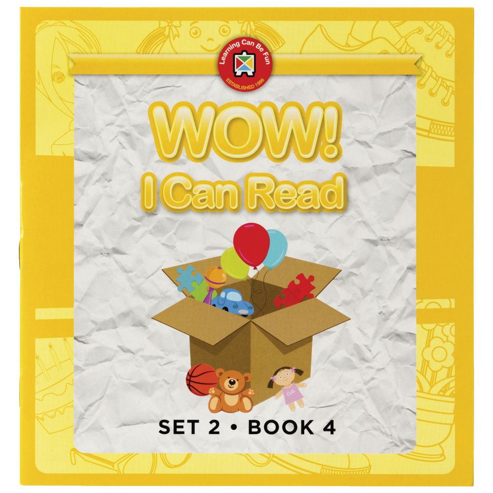 Learning Can Be Fun Wow I Can Read Books Set 2 Yellow